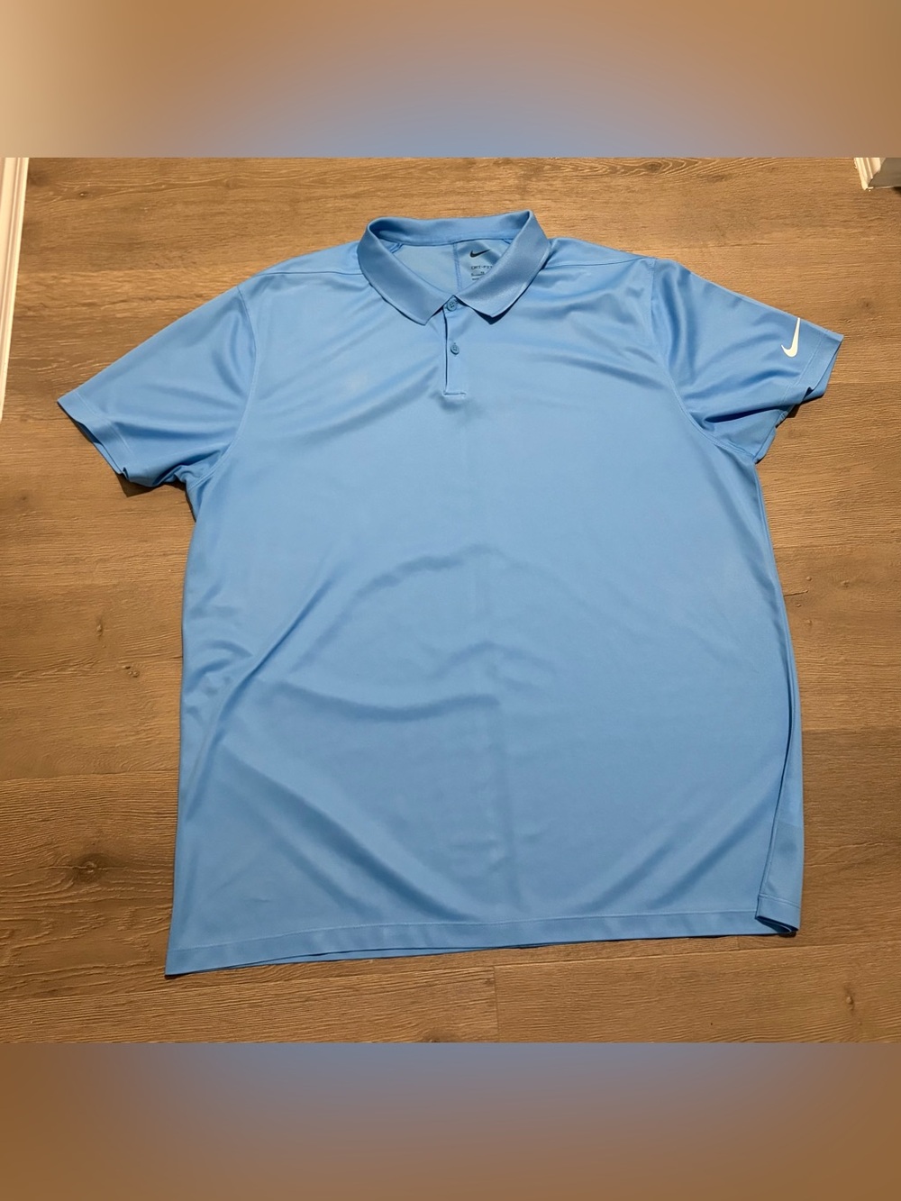 Nike Light Blue Men's Golf Polo